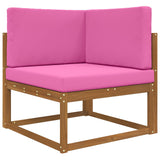 Vidaxl buiten bankkussen polyester roze 80 x 80 cm