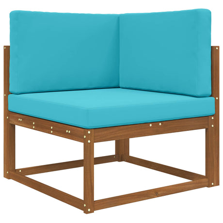 Vidaxl buiten bankkussen polyester turquoise 80 x 80 cm