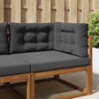 Vidaxl buiten bankkussen polyester antraciet 80 x 80 cm