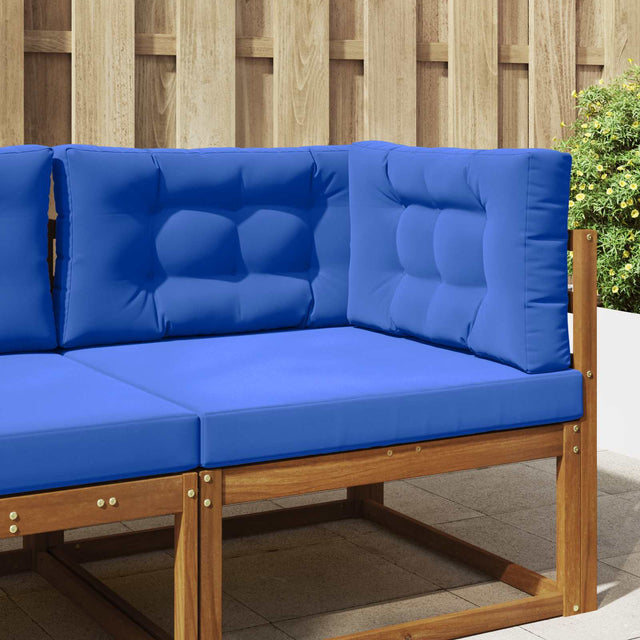 Vidaxl buiten bankkussen polyester koninklijk blauw 80 x 80 cm