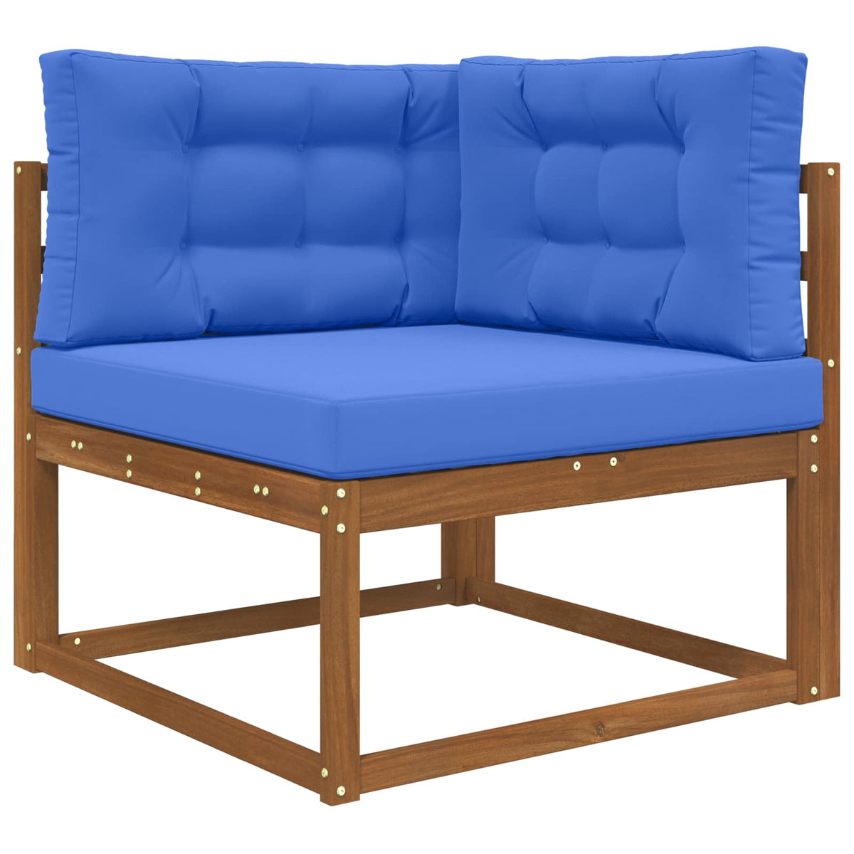 Vidaxl buiten bankkussen polyester koninklijk blauw 80 x 80 cm