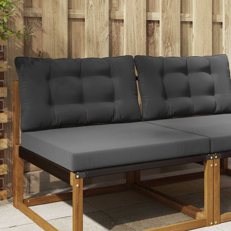 Vidaxl buiten bankkussen polyester antraciet 80 x 68,5 cm