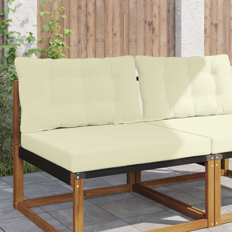 Vidaxl buiten bankkussen polyester crèmekleurig 80 x 68,5 cm