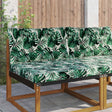 Vidaxl buiten bankkussen polyester bladpatroon 80 x 68,5 cm