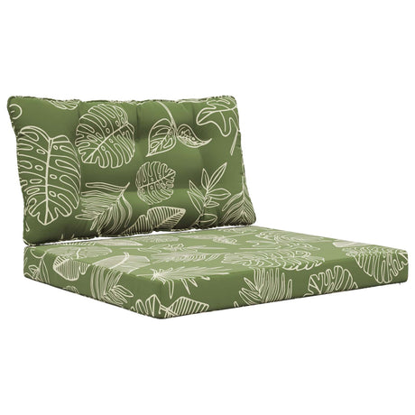 Vidaxl buiten bankkussen polyester bladontwerp 80 x 68,5 cm