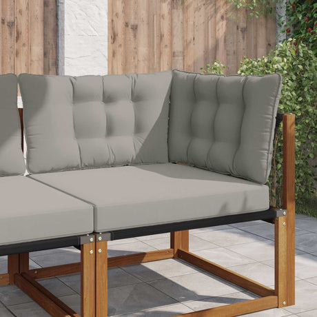 Vidaxl buiten bankkussen polyester grijs 68,5 x 68,5 cm