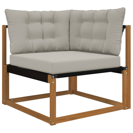 Vidaxl buiten bankkussen polyester grijs 68,5 x 68,5 cm