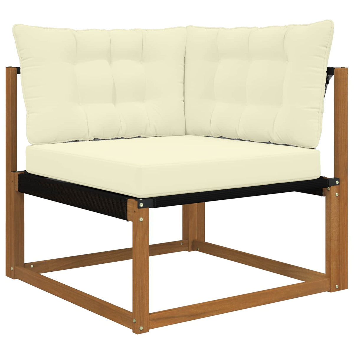 Vidaxl buiten bankkussen polyester crèmekleurig 68,5 x 68,5 cm