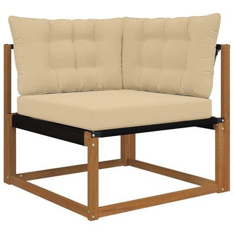 Vidaxl buiten bankkussen polyester beige 68,5 x 68,5 cm