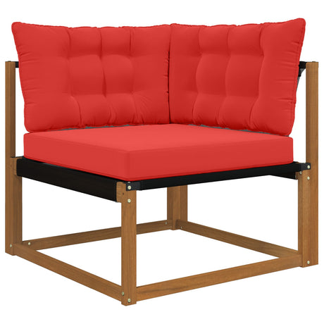 Vidaxl buiten bankkussen polyester rood 68,5 x 68,5 cm
