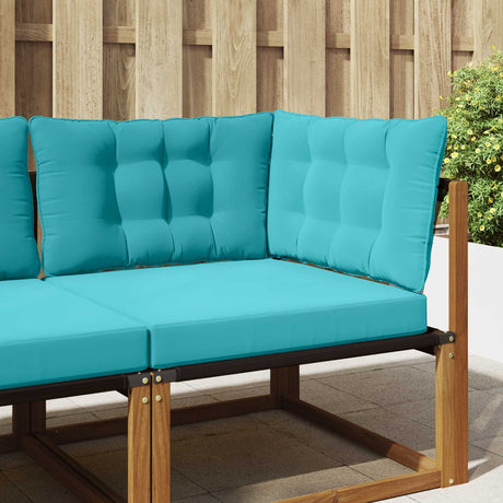 Vidaxl buiten bankkussen polyester turquoise 68,5 x 68,5 cm