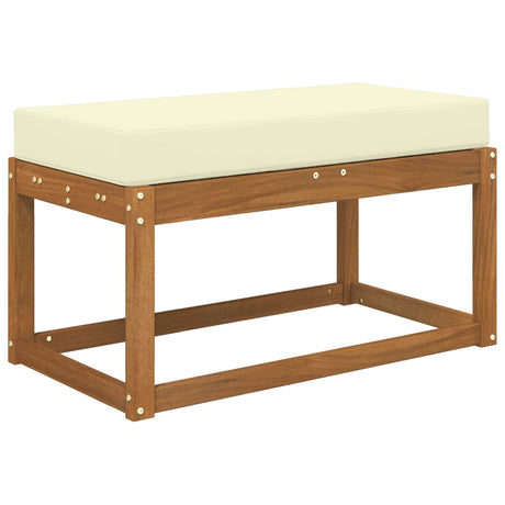 Vidaxl buiten zitkussen 100% polyester crèmekleurig 80 x 40 x 8 cm