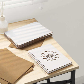 Vidaxl decorpanelen 50 st wit 15 x 21 x 0,27 cm bewerkt hout