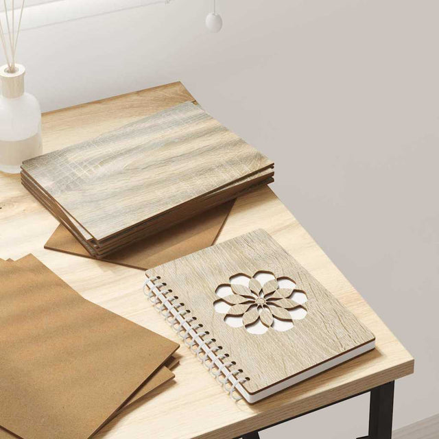 Vidaxl decorpanelen 12 st sonoma eiken 15 x 21 x 0,27 cm bewerkt hout