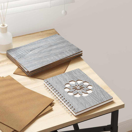 Vidaxl decorpanelen 50 st grijs sonoma 21 x 30 x 0,27 cm bewerkt hout