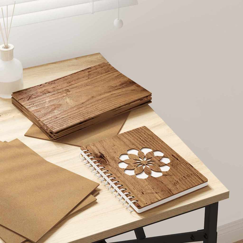 Vidaxl decorpanelen 50 st oud hout 21 x 30 x 0,27 cm bewerkt hout