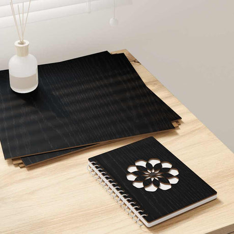 Vidaxl decorpanelen 12 st zwart eiken 30 x 30 x 0,27 cm bewerkt hout
