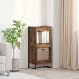 Vidaxl boekenkast 40 x 30 x 86,5 cm bewerkt hout rook eik