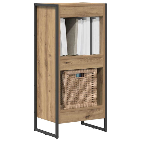 Vidaxl boekenkast 40 x 30 x 86,5 cm bewerkt hout ambachtelijk eiken