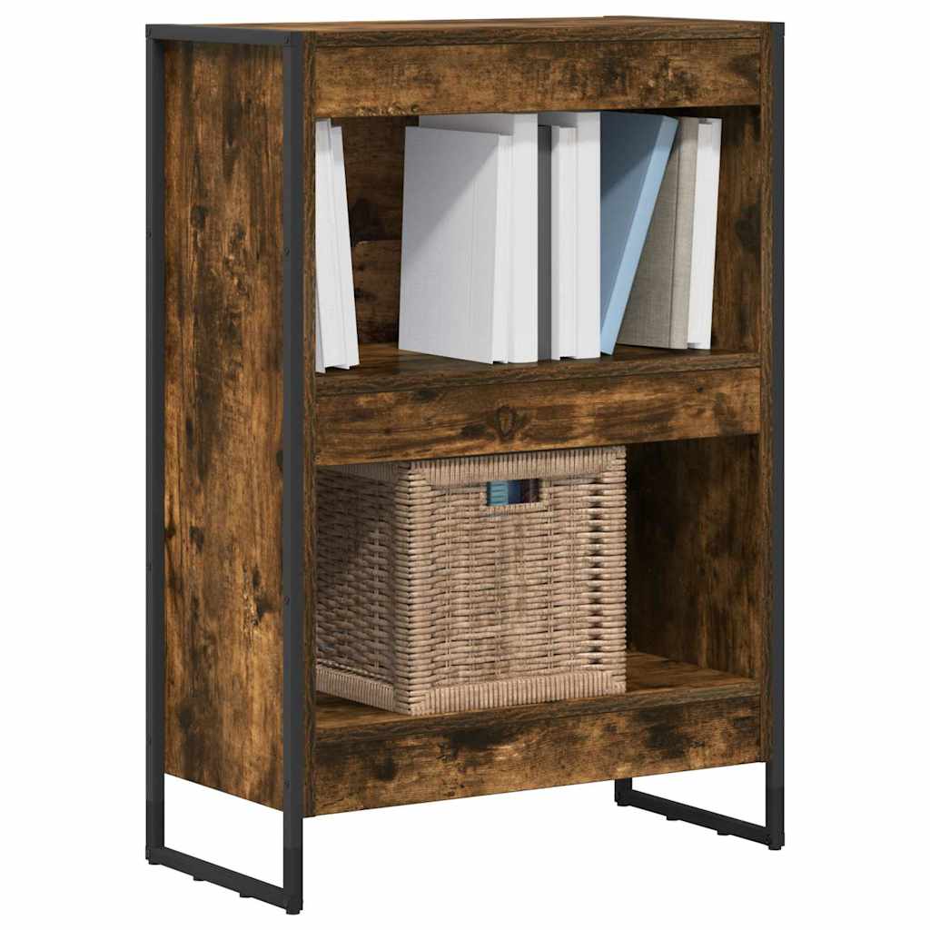 Vidaxl boekenkast 60 x 30 x 86,5 cm bewerkt hout rook eik