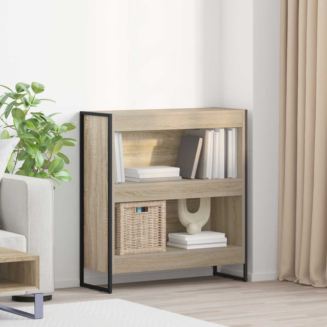 Vidaxl boekenkast 80 x 30 x 86,5 cm bewerkt hout sonoma
