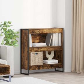 Vidaxl boekenkast 80 x 30 x 86,5 cm bewerkt hout rook eik