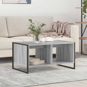 Vidaxl salontafel grijs sonoma 80 x 50 x 40 cm bewerkt hout