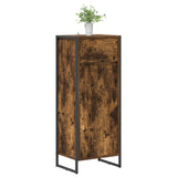 Vidaxl badkamer kast rook eik 40 x 30 x 100 cm bewerkt hout