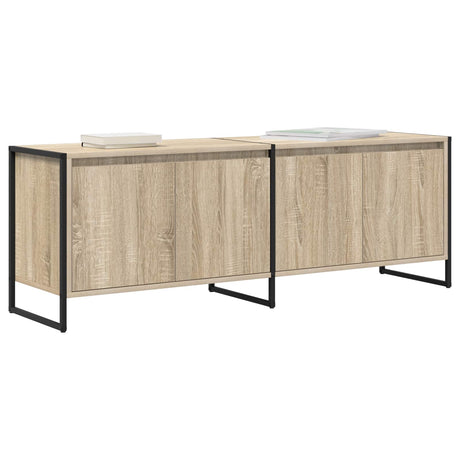 Vidaxl tv-kast 140 x 36 x 49.5 cm sonoma bewerkt hout