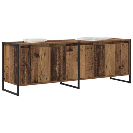 Vidaxl tv-kast 140 x 36 x 49.5 cm oud hout bewerkt hout