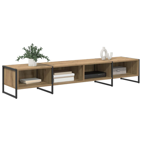 Vidaxl tv-kast 170,5 x 36 x 30 cm artisanaal eiken bewerkt hout