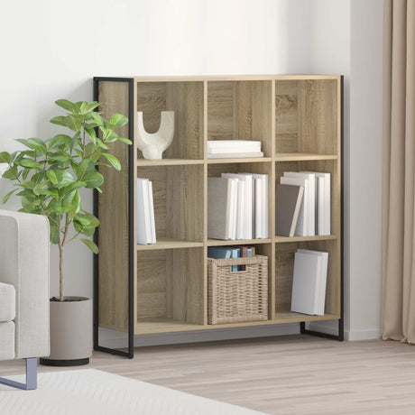 Vidaxl boekenkast 99,5 x 30 x 108 cm bewerkt hout sonoma