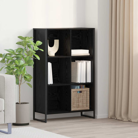 Vidaxl boekenkast 99,5 x 30 x 108,5 cm bewerkt hout zwart eiken