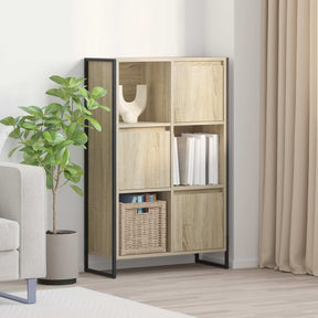 Vidaxl boekenkast 68 x 30 x 108.5 cm bewerkt hout sonoma