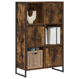 Vidaxl boekenkast 68 x 30 x 108.5 cm bewerkt hout rook eik