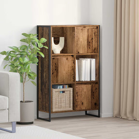 Vidaxl boekenkast 68 x 30 x 108.5 cm bewerkt hout oud hout