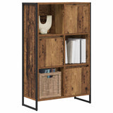 Vidaxl boekenkast 68 x 30 x 108.5 cm bewerkt hout oud hout