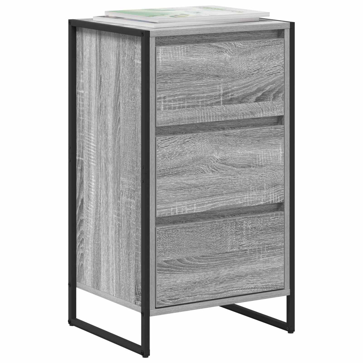 Vidaxl dressoir grijs sonoma 42 x 36 x 75.5 cm bewerkt hout