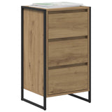 Vidaxl dressoir ambachtelijk eiken 42 x 36 x 75.5 cm bewerkt hout