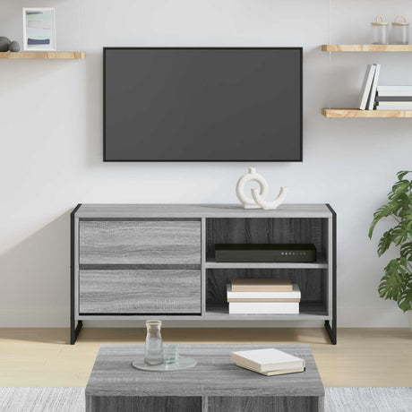 Vidaxl tv-kast 100 x 36 x 49,5 cm grijs sonoma bewerkt hout