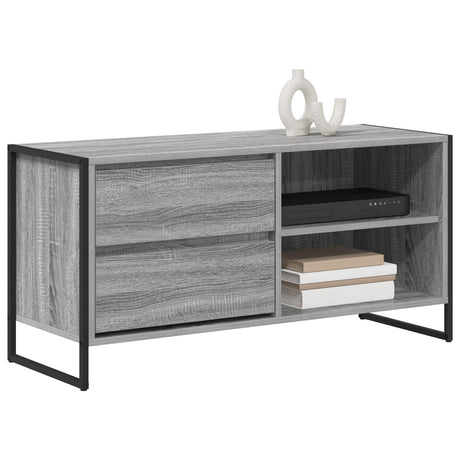 Vidaxl tv-kast 100 x 36 x 49,5 cm grijs sonoma bewerkt hout