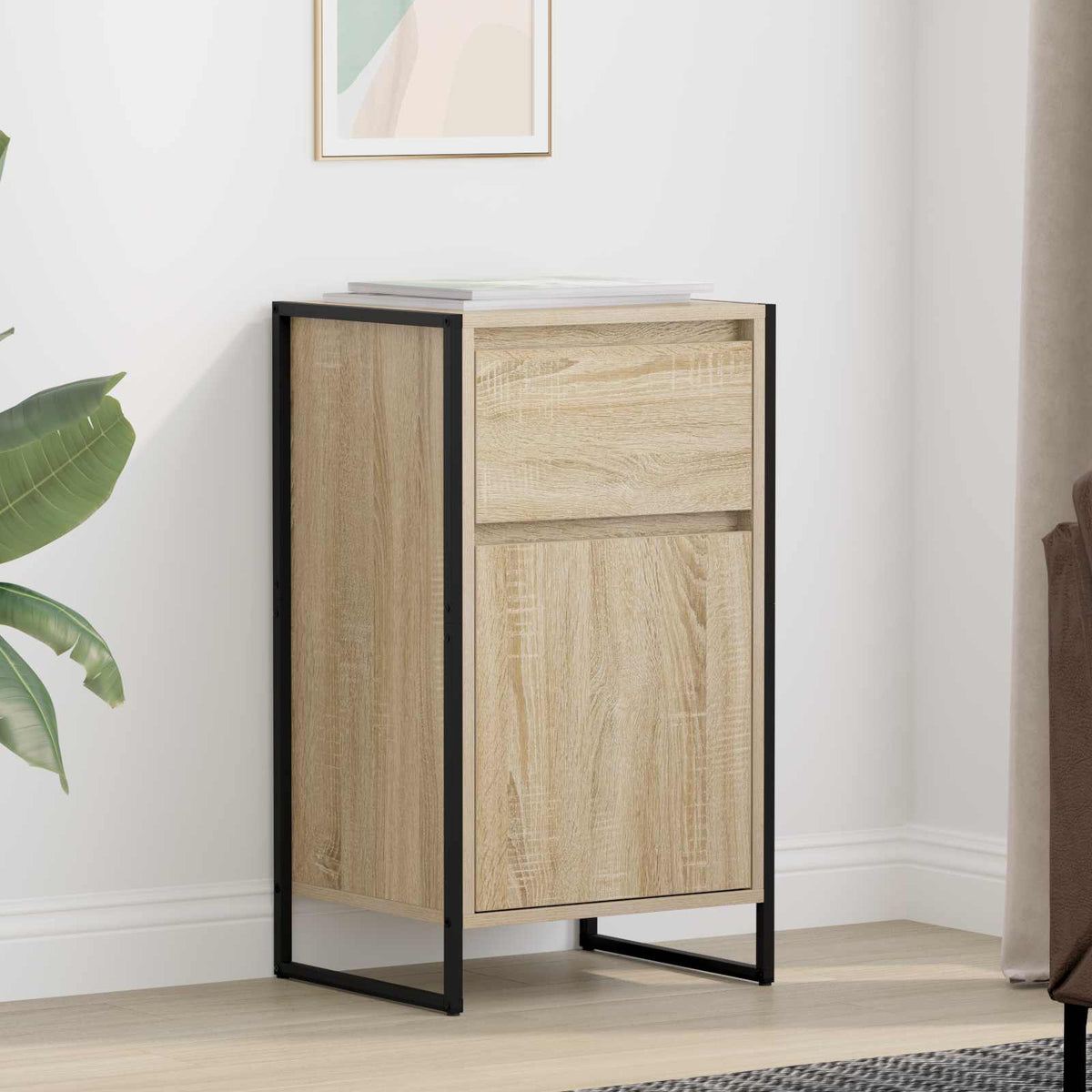 Vidaxl dressoir sonoma 43 x 36 x 75,5 cm bewerkt hout