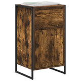 Vidaxl dressoir rook eik 43 x 36 x 75,5 cm bewerkt hout