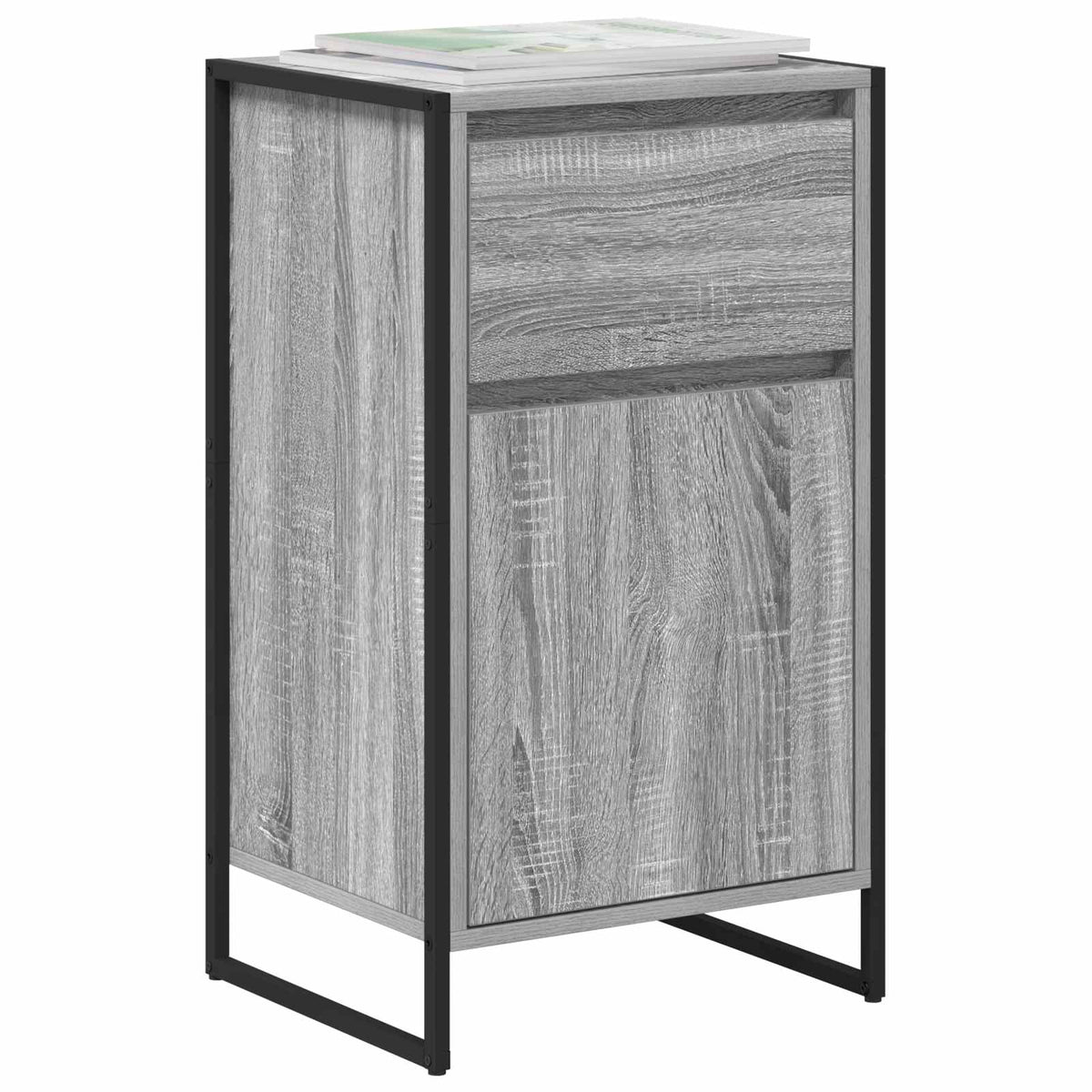 Vidaxl dressoir grijs sonoma 43 x 36 x 75,5 cm bewerkt hout
