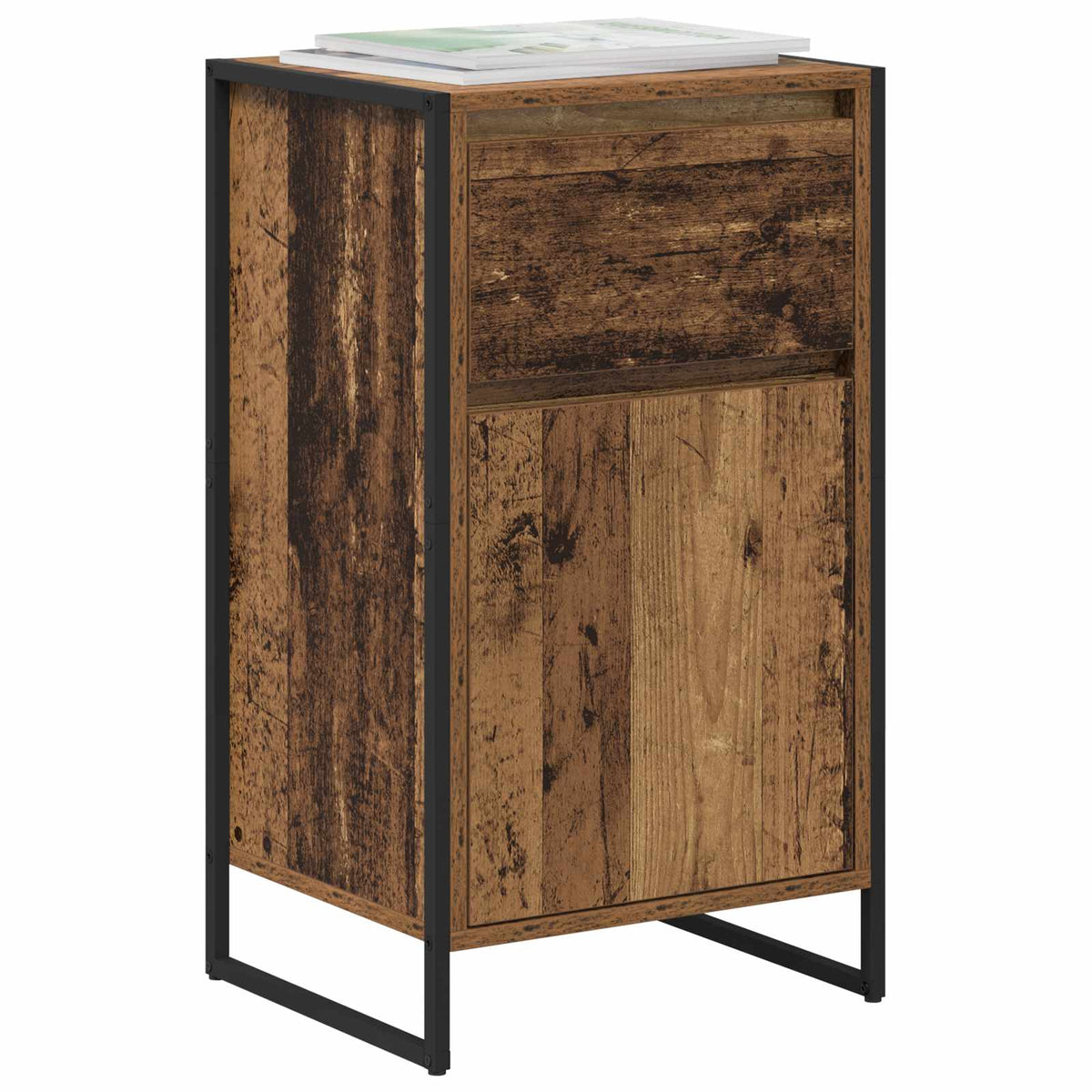 Vidaxl dressoir oud hout 43 x 36 x 75,5 cm bewerkt hout