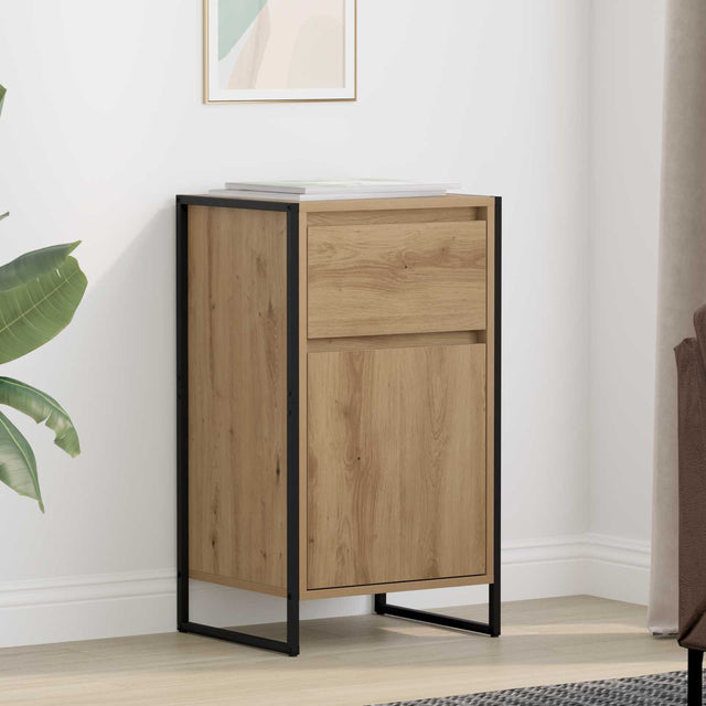 Vidaxl dressoir ambachtelijk eiken 43 x 36 x 75,5 cm bewerkt hout