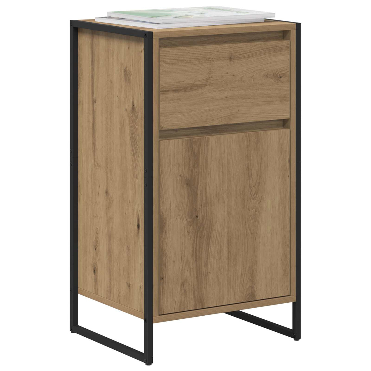 Vidaxl dressoir ambachtelijk eiken 43 x 36 x 75,5 cm bewerkt hout