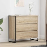 Vidaxl dressoir sonoma 79 x 36 x 75.5 cm bewerkt hout