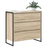 Vidaxl dressoir sonoma 79 x 36 x 75.5 cm bewerkt hout