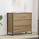 Vidaxl dressoir ambachtelijk eiken 79 x 36 x 75.5 cm bewerkt hout